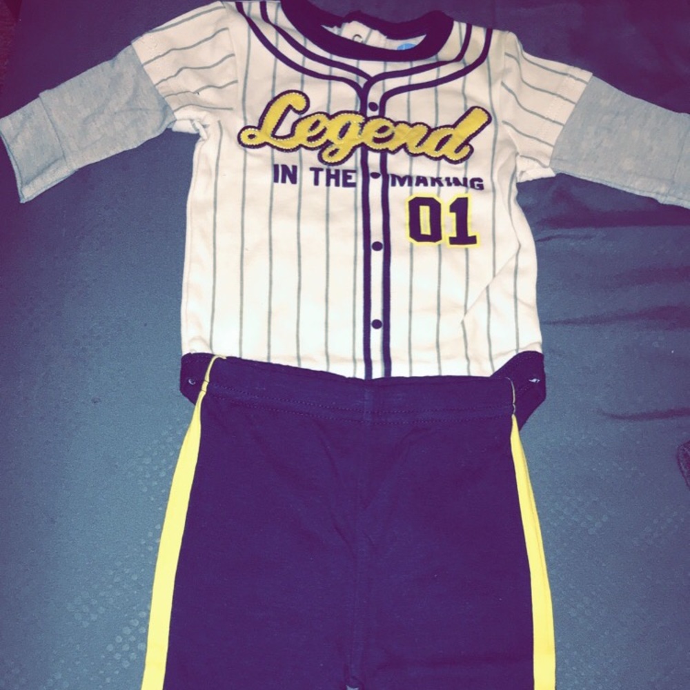 Bonbebe outfit set size 3-6 months